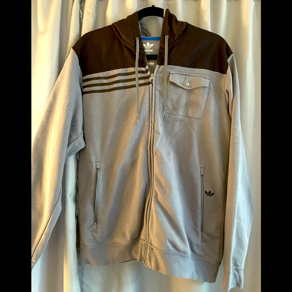 Super hip Adidas zip up hoodie